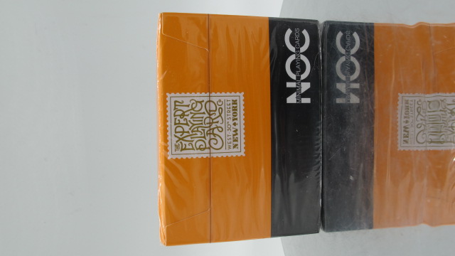 🃏 NOC v3 Orange Deck - Minimal Playing Cards