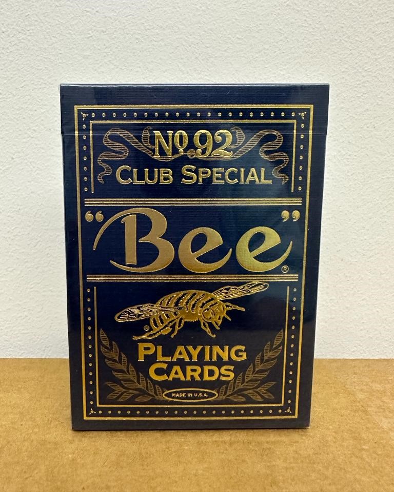 Bee 92 Golden Club Special Blue Playing Cards playing cards