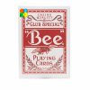 Bee Stingers Red Playing Cards