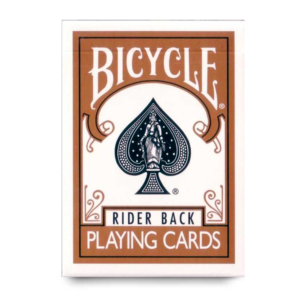 Bicycle Rider Back Gold - Collection playing cards