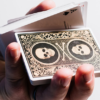 Superior Skull & Bones V2 (Black/Gold) Playing Cards by Expert Playing Card Co. - Image 3