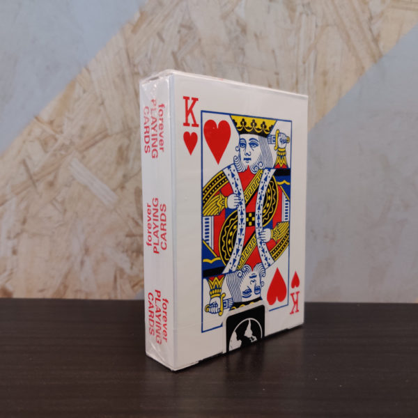 Forever Checkerboard Blue Playing Cards - Front