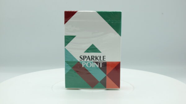 Sparkle Point (Green) Playing Cards