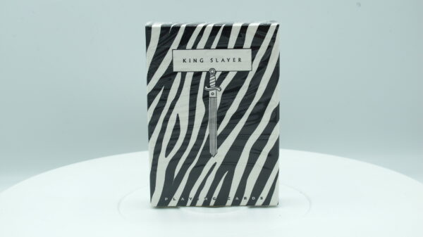 Zebra King Slayer Playing Cards