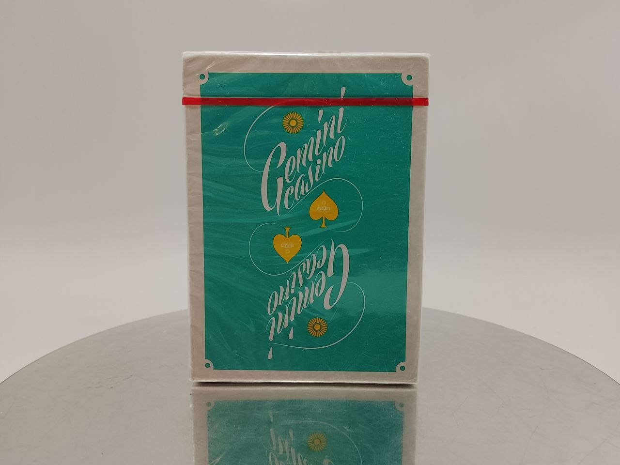 Gemini Casino 1975 Playing Cards by Gemini (Teal/Blue)
