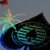 Vegas Diffractor Ultraviolet Numbered Playing Cards - Image 2