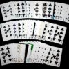 One way rainbow deck – NINE OF CLUBS. Carpe Noctem, LTD Red, Smoke and Mirrors and more