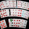 One way rainbow deck – SEVEN OF HEARTS. Carpe Noctem, LTD Red, Smoke and Mirrors and more